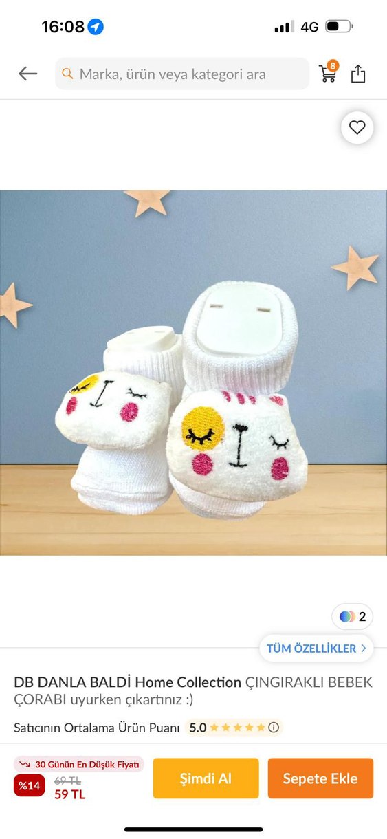 Aksesuarlı Mavi Erkek Çocuk Çorabı
TOPTAN SATIŞ - Görsel 3