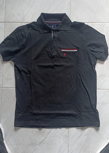 Diğer Siyah Düğmeli Erkek Polo Tişört TOPTAN SATIŞ