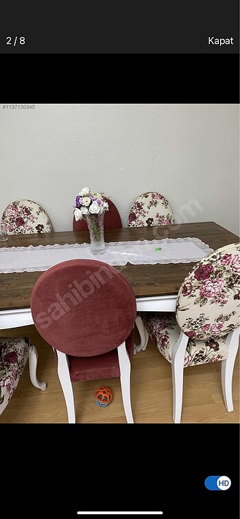 Beden kahverengi Renk Yemek masası