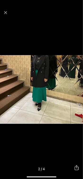 l Beden siyah Renk Blazer ceket