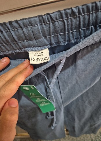 7 Yaş Beden Mavi çocuk pantolon