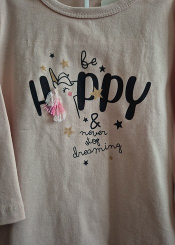 Pembe Örgü Uzun Kollu Kız Bebek Takımı - Görsel 3