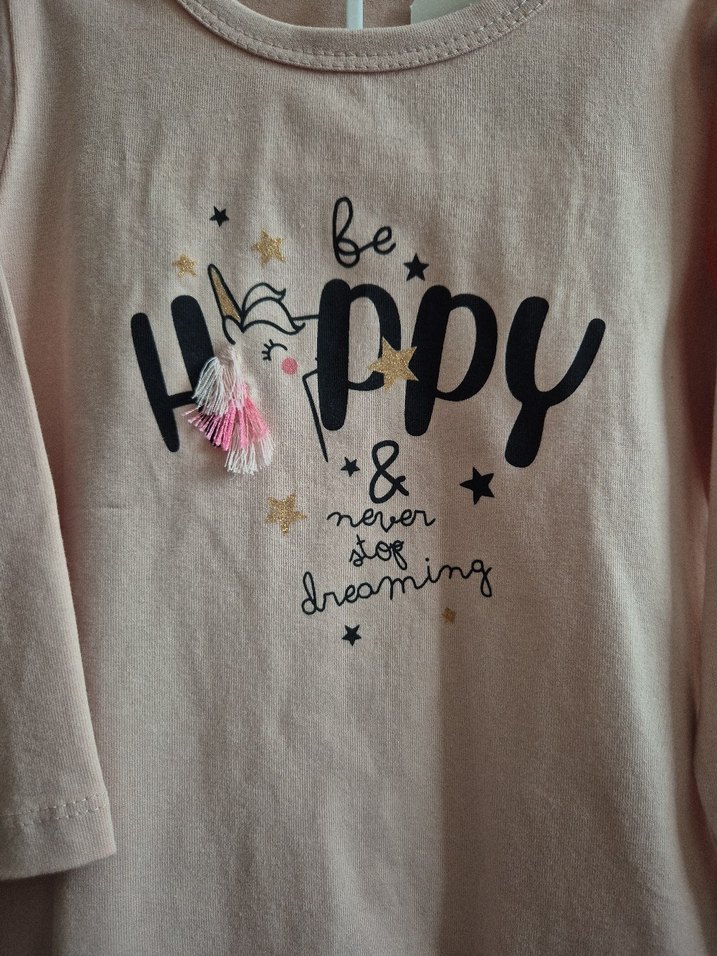 Pembe Örgü Uzun Kollu Kız Bebek Takımı - Görsel 3