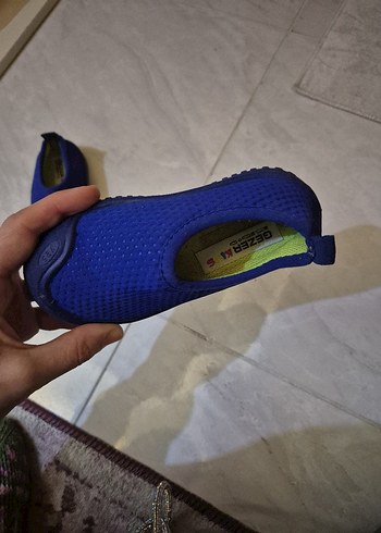 Mavi Erkek Çocuk Kaydırmaz Terlik - Görsel 3