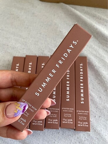 Summer Fridays Vanilla Beige Lip Butter Balm