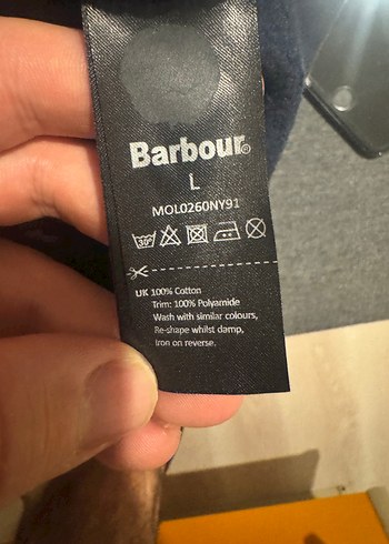 Barbour Erkek Lacivert Sweetshirt - Görsel 8