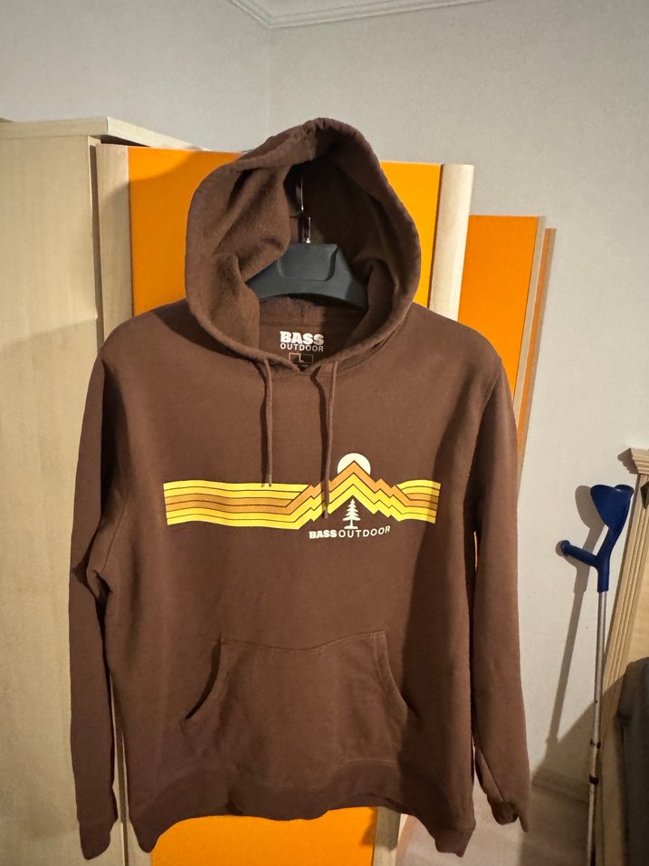 Bass Outdoor Kahverengi Erkek Sweatshirt - Görsel 2