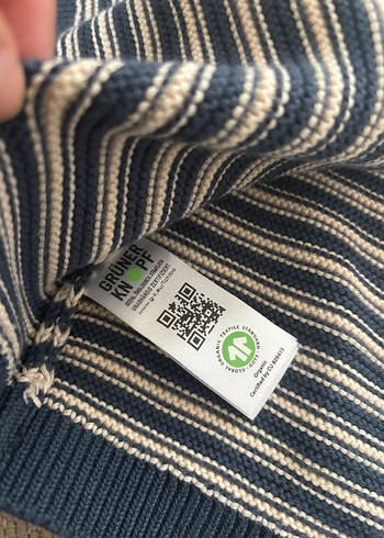 Tchibo Tchibo Unisex Çizgili Örgü Kazak