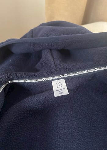 18-24 Ay Beden mavi Renk GAP POLAR Lacivert Fermuarlı Sweatshirt ve Eşofman Takımı