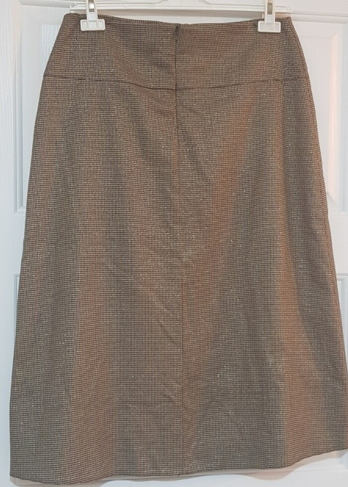 Simli kumaş etek - Görsel 2