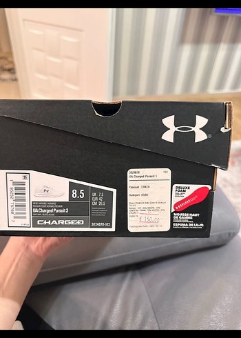 Erkek Beyaz Under Armour Koşu ve Antrenman Ayakkabısı - Görsel 5