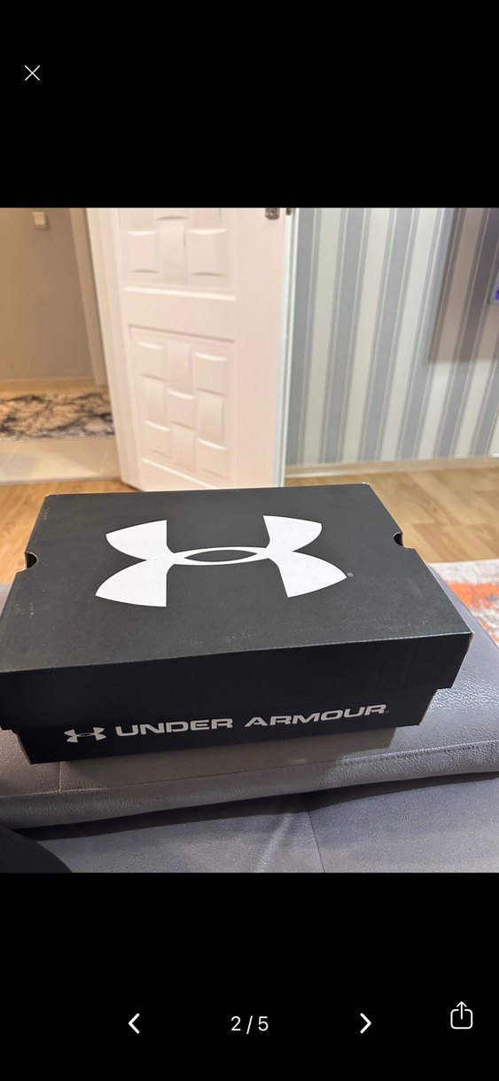 Erkek Beyaz Under Armour Koşu ve Antrenman Ayakkabısı - Görsel 2