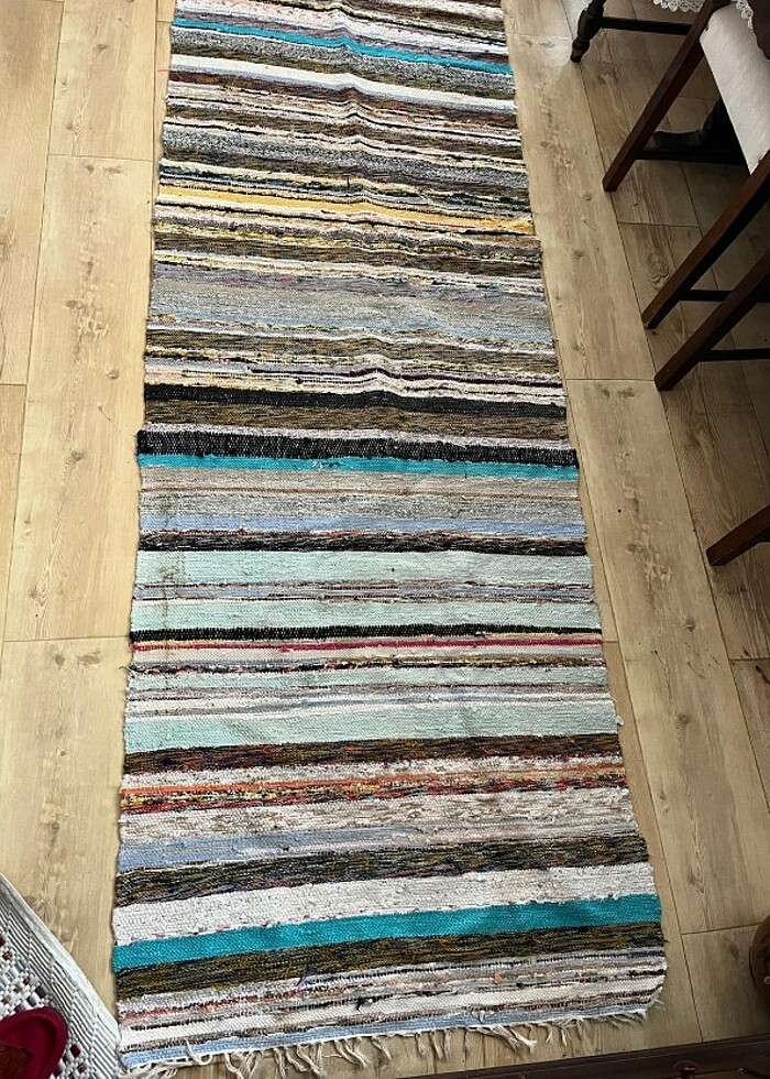 Dokuma antik kilim - Görsel 2