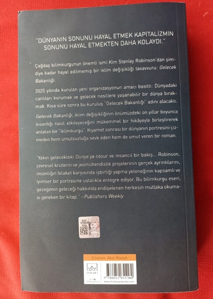 Kim Stanley Robinson- Gelecek Bakanlığı  - Görsel 2