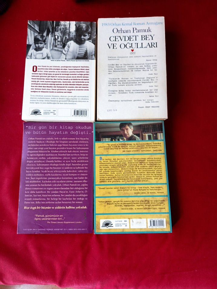 Orhan Pamuk Kitap Seti - 4 Kitap - Görsel 2