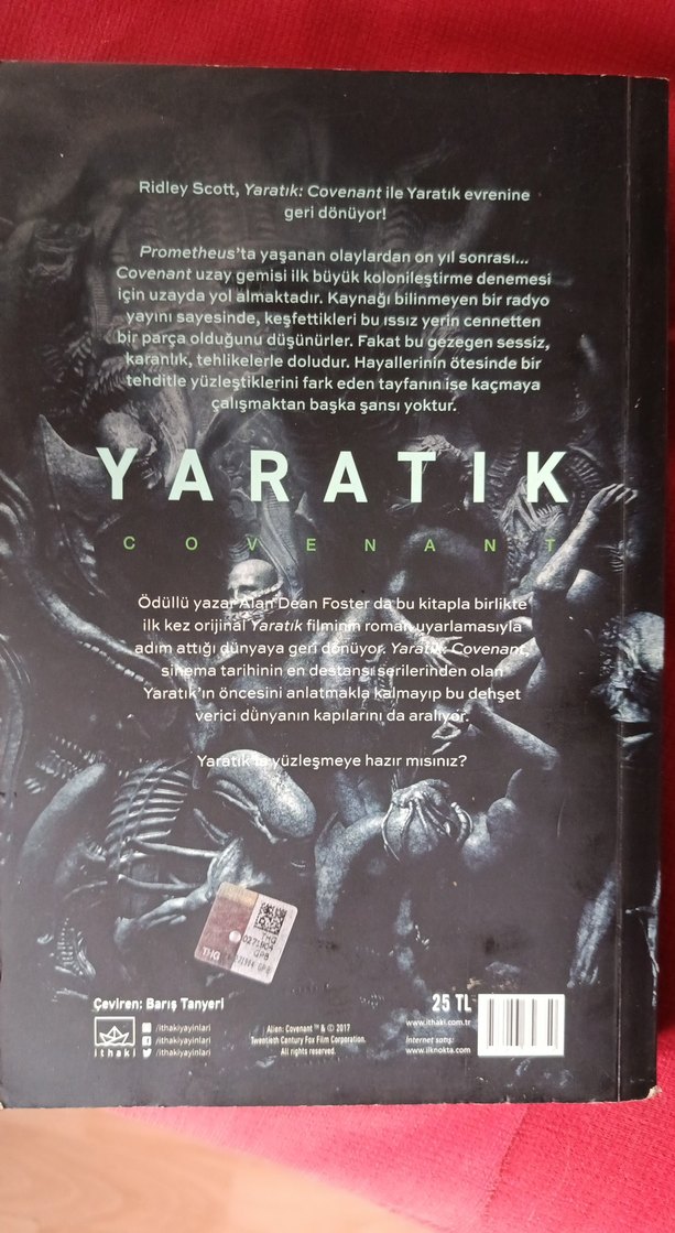 Yaratık - Resmi Roman Uyarlaması - Görsel 2