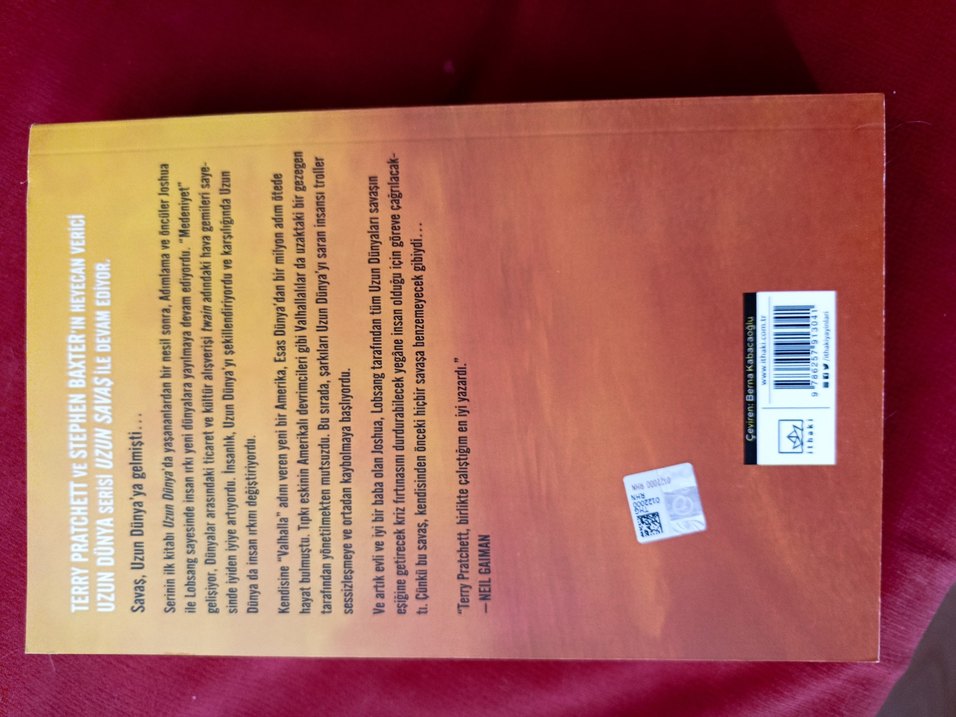 Uzun Savaş - Terry Pratchett, Stephen Baxter - Görsel 2