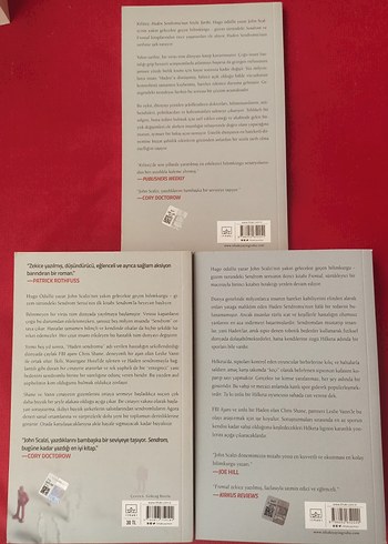John Scalzi 3 Kitap Seti: Kilitsiz, Sendrom, Frontal
