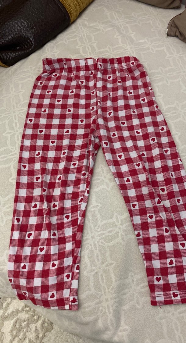 Kızlar için kırmızı ekose düğmeli gömlek - Görsel 4