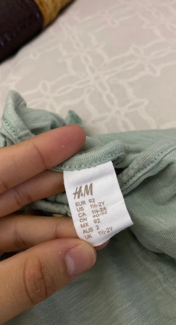 Kız Çocuk Düğmeli Keten Tulum - Görsel 2