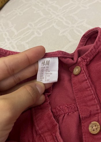 Bordo Kız Çocuk Keten Fırfırlı Bluz - Görsel 2