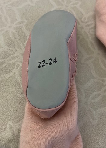 Kızlar için Nakışlı Pembe Örgü Ev Terliği - Görsel 2