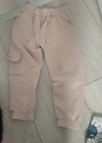 4 Yaş Beden ten rengi Renk Bej Erkek Çocuk Rahat Kesim Pantolon