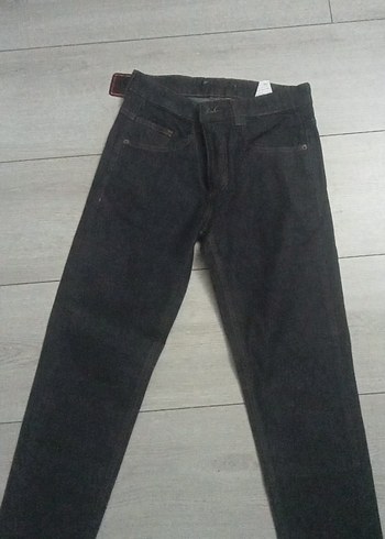 Gri Regular Fit Erkek Kot Pantolon - Görsel 3