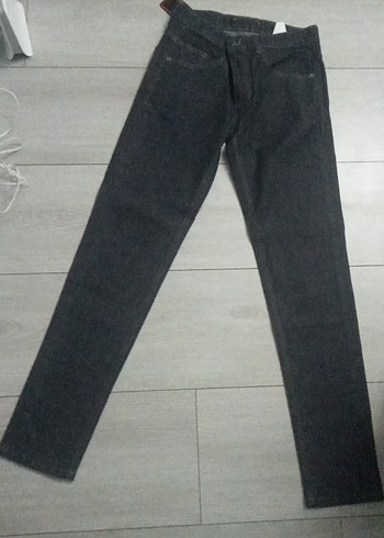 Gri Regular Fit Erkek Kot Pantolon - Görsel 7