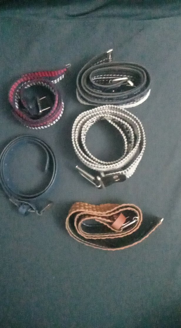 cocuk Çok Renkli Deri Kemer "HEPSİ" - Görsel 3