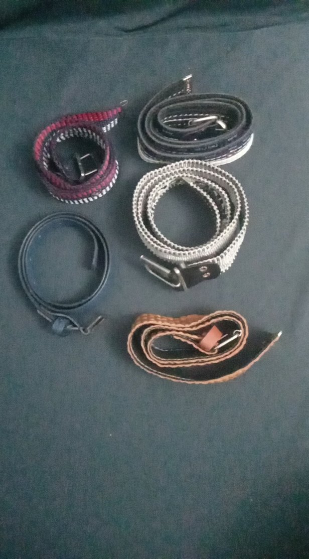 cocuk Çok Renkli Deri Kemer "HEPSİ" - Görsel 5