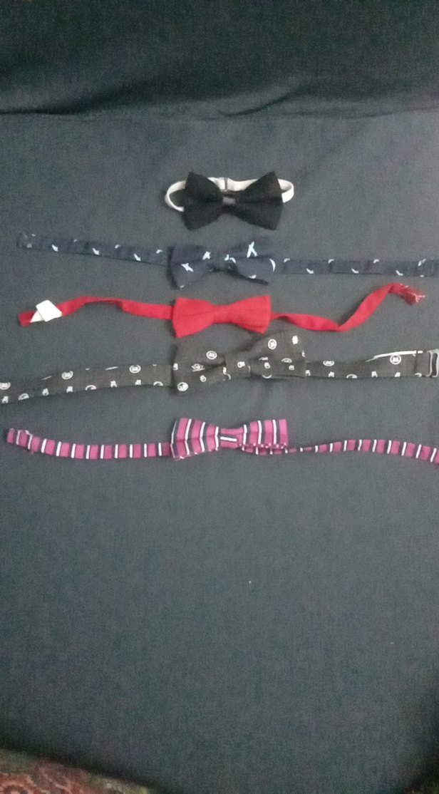 Çocuklar İçin Renkli Fiyonklu Kravat Seti "HEPSİ" - Görsel 5