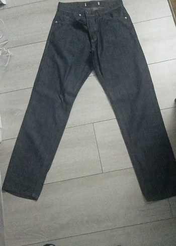 Gri Erkek Denim Pantolon Regular Fit - Görsel 3