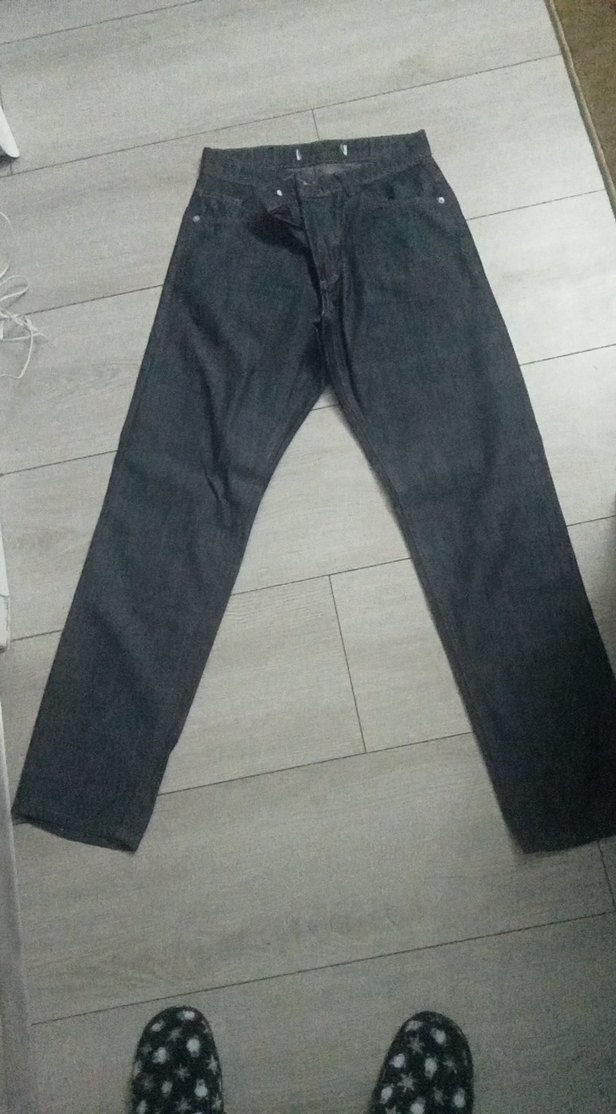 Gri Erkek Denim Pantolon Regular Fit - Görsel 5