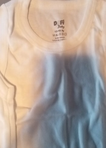 Bebek Erkek Beyaz Kolsuz Pamuklu Body - Görsel 5