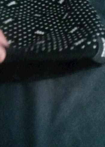 Siyah Örgü Kadın Bere - Görsel 4