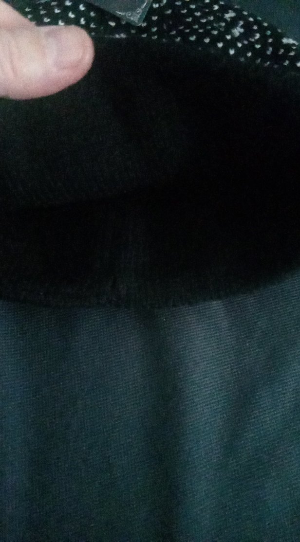 Siyah Örgü Kadın Bere - Görsel 3