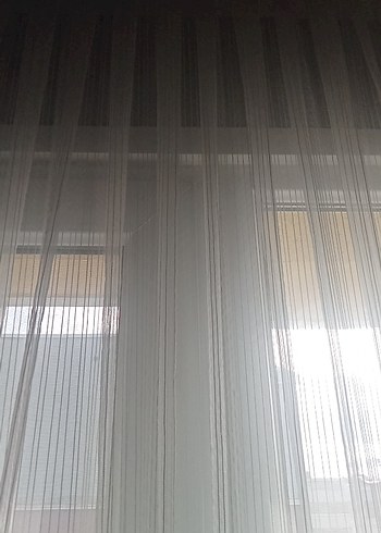 Düz Modern Tül Perde - Görsel 10