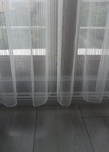 Düz Modern Tül Perde - Görsel 3