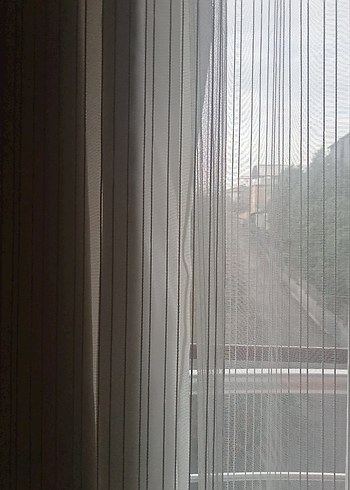 Düz Modern Tül Perde - Görsel 5