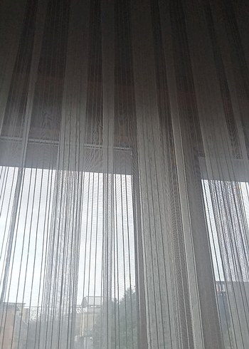 Düz Modern Tül Perde - Görsel 7