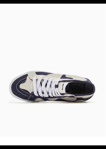 Kadın Beyaz Denim Platform Spor Ayakkabı - Görsel 2