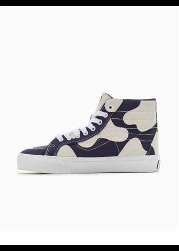 Kadın Beyaz Denim Platform Spor Ayakkabı - Görsel 3