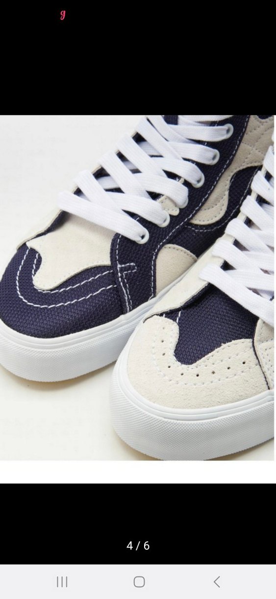 Kadın Beyaz Denim Platform Spor Ayakkabı - Görsel 4