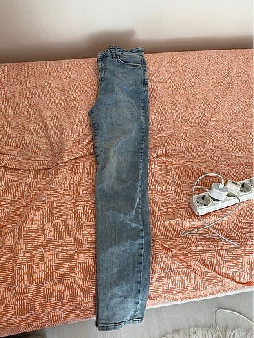 36 Beden mavi Renk kot pantalon
