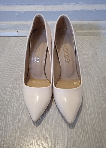 Diğer Pudra pembesi stiletto ayakkabı 
