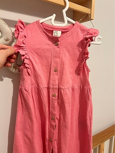 1,5 Yaş Beden H&M pembe tulum