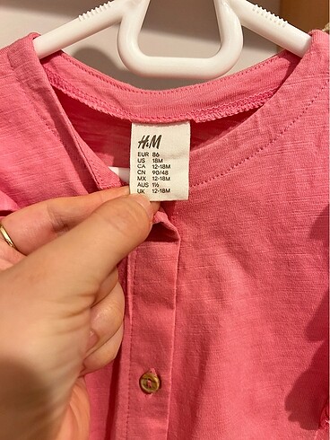 H&M H&M pembe tulum