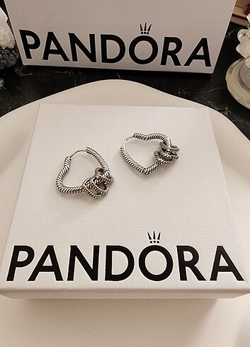 Pandora Pandora Kalp Charm Küpe 