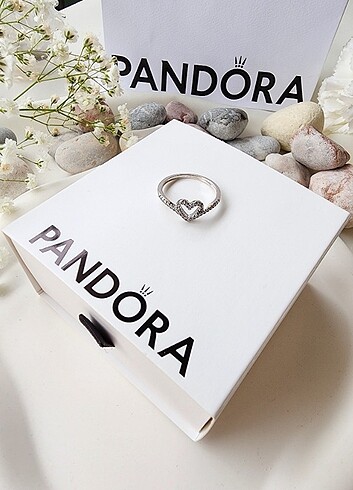 Pandora Pandora Işıltılı Dilek Kalp Yüzük 